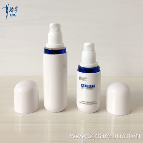 ABS Round Cap Capsule Shaped Airless Bottle